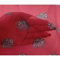 thumbnail image 4 of oneOone Viscose Chiffon Fabric Elephant Block Printed Fabric 1 Yard 42 Inch Wide, 4 of 4