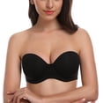 thumbnail image 1 of Soutien-gorge Sans Bretelles pour Femme Grande Taille, Bonnets Pleins, à Armatures, Contour Multiusage, 1 of 6