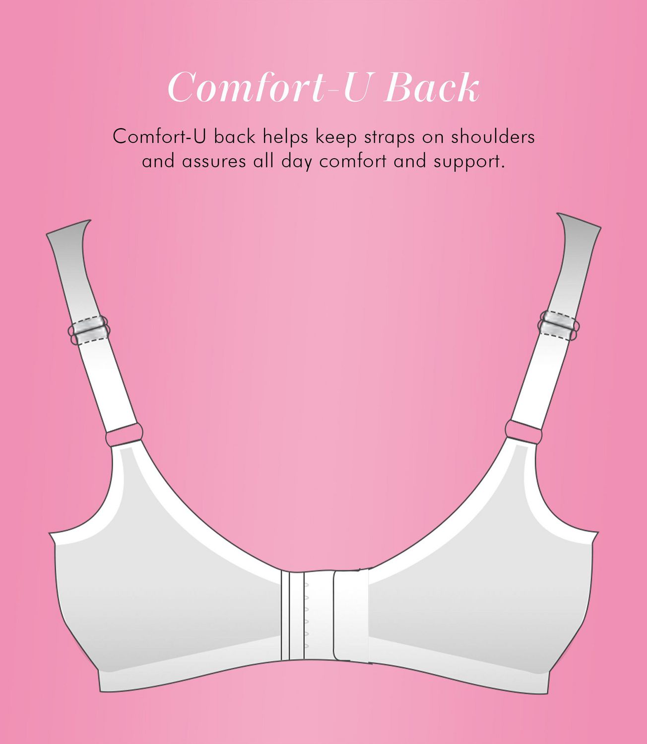 Exquisite Form #9671094 FULLY Full-Coverage Bra, Wire-Free