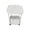 White, variant on Outoloxit Rolling Side Table with Wheels, Mobile Storage Cart for Bedroom Living Room Couch Bedside Narrow Space, Plastic Shelf