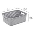 thumbnail image 4 of Sterilite short Weave Basket, 4 of 7