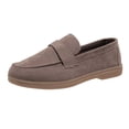 thumbnail image 2 of Babysbule Chaussures pour Femmes Liquidation Chaussures de Mode pour Femme Décontractées Confortables Bout Rond Talons Bas Chaussures Couleur Unie, 2 of 6