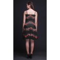 thumbnail image 2 of Bimba Robe d'Été Sans Manches Mini Fluide Teinture sur Nœuds pour Femme, Robe Soleil à Imprimé Floral - XX-Grand, 2 of 5