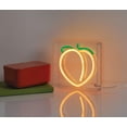 thumbnail image 1 of Merkury Innovations 6" Peach LED Neon Box, 1 of 3