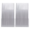 thumbnail image 2 of 2Pcs Cooling Fins Aluminum Heat Radiator Heatsink Kit for Electronic Chip CPU 100x40x30mmWithout Adhesive, 2 of 14