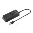 thumbnail image 1 of US Port Splitter,USB 3.0 HUB 4 USB Port Expander USB Splitter Advanced Technology, 1 of 14