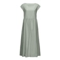 thumbnail image 4 of UPPADA Robe Maxi Kaftan Ample, Sans Manches, Décontractée, Robes pour Femmes, Tailles P-TTTG, 4 of 7
