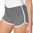 thumbnail image 4 of Timegard 3pc Womens Yoga Short Elastic Waisted Summer Athletic Running Active Sports Shorts Sweatshorts, 4 of 7