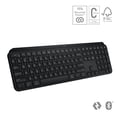 thumbnail image 1 of Logitech MX Keys S Wireless Keyboard, Low Profile, Fluid Precise Quiet Typing, Programmable Keys - Black, 1 of 9