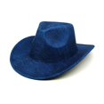 thumbnail image 3 of Chapeau de Cowboy à Grand Bord pour Femmes Chapeau Melon Western, 3 of 3