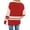 Red, variant on Sweaters for Women 2025 Long Sleeve Crewneck Coor Block Pullover Sweater Casual Loose Knit Top