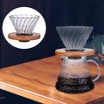 thumbnail image 3 of Goutte-à-Goutte en Verre Clair pour Café, Entonnoir à Café pour la Maison, Petit, 3 of 8