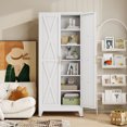 thumbnail image 4 of Erosoei Armoire de Rangement de Cuisine Haute en Métal de 74,8 Pouces avec Portes et 5 Étagères Ajustables, 4 of 6