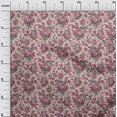 thumbnail image 3 of oneOone Cotton Poplin Light Pink Fabric Florals Craft Projects Decor Fabric Printed By The Yard 56 Inch Wide, 3 of 4