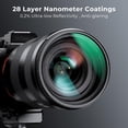 thumbnail image 4 of K&F CONCEPT 58mm CPL Filter True Color Circular Polarizers Filter with 28 Multi-Layer Coatings for Camera Lens Nano-Xcel Series, 4 of 7
