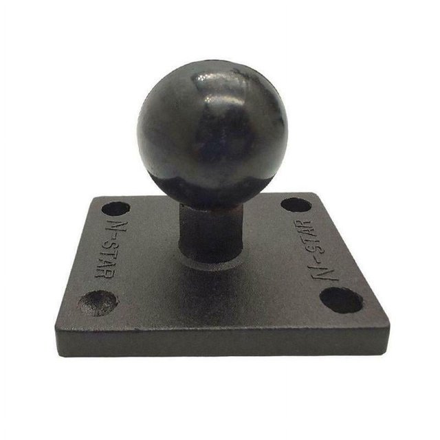 Support de Base Carré en Aluminium avec Tête à Boule pour Support de Bélier /UK L6I9