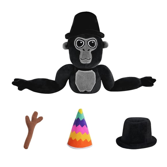 Gorilla Tag Plush , Mignon Animal Gorilla Tag Monkey Stuffed, Gorilla Tag Plush Toys pour Cadeaux de Fête d'Anniversaire à Thème pour Enfants (50 Cm/19,68 Po)