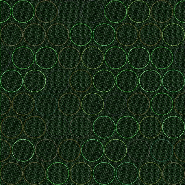 Ahgly Company Machine Washable Indoor Square Transitional Deep Emerald Green Area Rugs, 6' Square