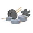 thumbnail image 1 of Beautiful by Drew Barrymore 12pc Ceramic Non-Stick Cookware Set, 1 of 6