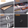 thumbnail image 2 of CoolBELL Convertible Backpack Shoulder bag Messenger Bag Laptop Case Business Briefcase Leisure Handbag Multi-functional Travel Rucksack Fits 17.3 Inch Laptop For Men / Women / Travel (New Black), 2 of 6