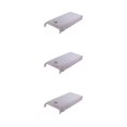 thumbnail image 2 of Thinsony Housse de Table de Massage en Coton Réutilisable et Lavable Coussinet Lit Gris 80 cm Ensemble de 3, 2 of 6
