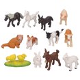 thumbnail image 2 of Figurines d'Animaux de Ferme, 12 Pcs Forme Réaliste Valeur Éducative Simulation Animaux de Ferme Jouets Éducatifs pour Enseignants pour Collectionneurs, 2 of 8