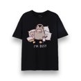 thumbnail image 1 of Pusheen Unisex Black I'm Busy Short Sleeved T-Shirt (XXX-Large), 1 of 6