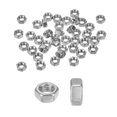 thumbnail image 1 of Uxcell 50 Pack Metric Hex Nuts M5 x 0.8mm Thread Stainless Steel Hexagon Nut for Machinery Automotive, 1 of 5