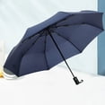 thumbnail image 1 of SuoKom Compact Fully Automatic Travel Umbrella Wind and Umbrella Protection Umbrella Men & Women Umbrellas, 1 of 5