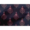 thumbnail image 4 of oneOone Cotton Poplin Fabric Leaves & Floral Block Printed Craft Fabric BTY 56 Inch Wide, 4 of 4