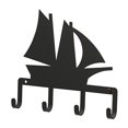 thumbnail image 2 of Village Wrought Iron KH-12 Sailboat-Ship Key Holder, 2 of 3