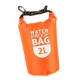 thumbnail image 1 of 2L Waterproof Dry Bag Sack Pack Dry Pack Pouch Dry Pouch for Rafting Canoeing Diving Orange, 1 of 8