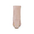 thumbnail image 2 of Unique Bargains Women's Side Zipper Block Heel Ankle Boots, 2 of 7