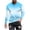 Sky Blue, variant on Meichang Long Sleeve T Shirt Men Soft,Men's Graphic Tees Casual 3D Optical Illusion Print T-Shirts Novelty Round Neck Comfy Long Sleeve Shirts for Men