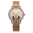 thumbnail image 1 of Adult Minnie Mouse Mesh Bracelet Watch, 1 of 2