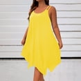 thumbnail image 1 of Ounisa Robe Camisole Midi Fluide Sans Manches à Encolure Dégagée et Ourlet Asymétrique pour Femme Grande Taille, 1 of 8