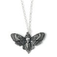 thumbnail image 1 of YOPTOP Skull Gothic Butterfly Pendant Necklace Rock Emo Goth Silver Color Chain Necklace,xl1, 1 of 6