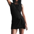 thumbnail image 2 of Gspmoly Shorts, Shorts Combinaison de Sport d'Été Respirants et Confortables pour Femmes de Couleur Unie, Shorts de Randonnée pour Femmes jusqu'à 60 % de Rabais Noir G, 2 of 7