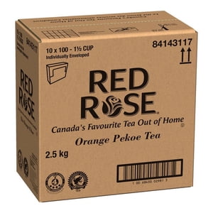 Red Rose Tea Sacs Etui de Pekoe Orange [10x100 Ct]