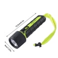 thumbnail image 3 of 8000LM Bright LED Diving Flashlight Underwater Torch Light Lamp for Camping Hiking Boating and Outdoor Adventures, 3 of 7