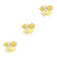 thumbnail image 3 of Transemion 5pcs 50x50cm Square Cotton Fabric Cloth For DIY Craft Sewing yellow 3Set, 3 of 6