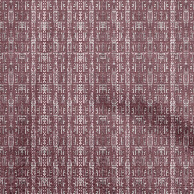 oneOone Cotton Flex Maroon Fabric Texture Craft Projects Decor Fabric Printed By The Yard 40 Inch Wide