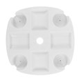 thumbnail image 2 of Plateau de Table pour Parasol Rond, Plateau de Table pour Parasol de Plage avec Porte-Gobelet, Artisanat Exceptionnel, 2 of 8