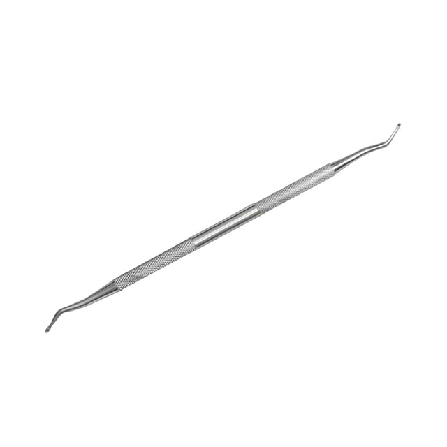Miangastore stainless steel cuticle pusher Cuticle Spoon Pusher Remover Tool for Daily Use 1Set