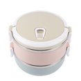 thumbnail image 1 of Boîte à Lunch Thermique, MAGT Boîte Lunch Acier Etanche Thermique En Acier Inoxydable Boîte à Bento Thermique Portable Multicouche Récipient De Nourriture Thermique Étanche(2 layer 1400ml), 1 of 14