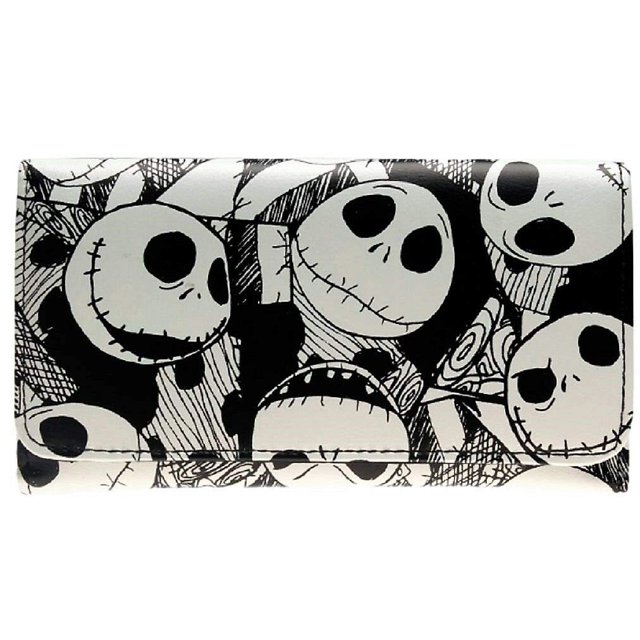 Nightmare Before Christmas Trifold Womens Hand Purse Clutch Wallet