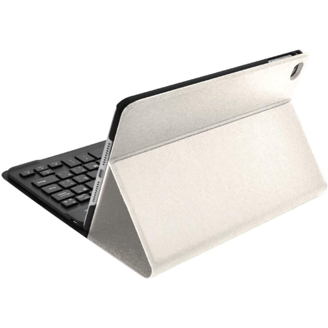 Digital Basics APPLE IPAD 10.2 Étui Clavier BLUETOOTH Portefeuille Exécutif - TOFU Blanc