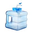 thumbnail image 3 of Water Container Water Jug Water Storage Barrel Water Bottle for Hiking Household 7.5L Square, 3 of 8