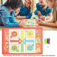 thumbnail image 4 of Flying Chess Game, Kids Game Toy Set Sturdy  For Picnic For Travelling For Camping For 2-4 Players, 4 of 8