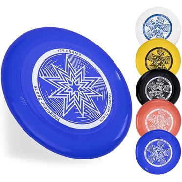 Disque Volant Ultime 175 Grammes, Disque de Sport, Charges de Couleurs Disponibles, Convient aux Compétitions, Disque Volant d'Équipe pour Plage, Parc, Animal de Compagnie, Camping et Plus,